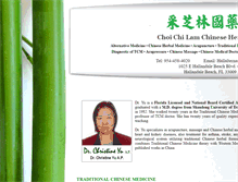 Tablet Screenshot of flchinesemedicine.com